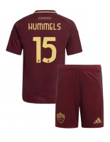 AS Roma Mats Hummels #15 Domácí dres pro děti 2024-25 Krátký Rukáv (+ trenýrky)